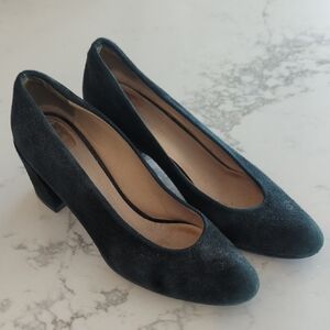 Stuart Weitzman Black Heels, Size 7